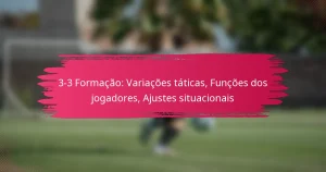 3-3 Formação: Variações táticas, Funções dos jogadores, Ajustes situacionais